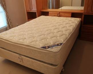 double bed and frame