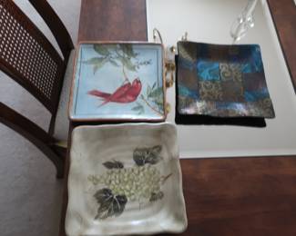 ceramic  plates