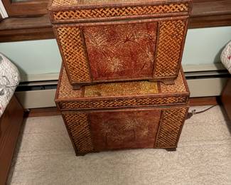 Asian inspired trunks 