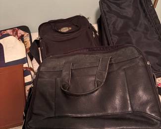 Assortment of suitcases 