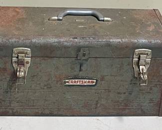 CRAFTSMAN TOOLBOX WITH CRAFTSMAN RATCHETS/SOCKETS