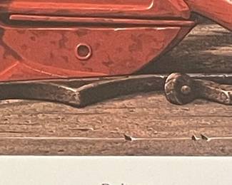 "DEDICATION"  REMARQUE LITHOGRAPH by WARD NICHOLS, SIGNED/NUMBERED 9/25