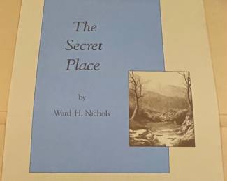 "THE SECRET PLACE"  REMARQUE PRINT by WARD NICHOLS, SIGNED/NUMBERED 9/25