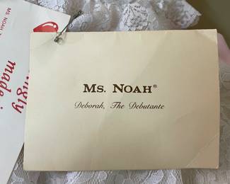 MS. NOAH "DEBORAH, THE DEBUTANTE" BUNNY