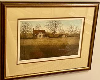 FRAMED/MATTED "AFTERNOON SUN" BY SEBASTIAN '78  (SIGNED/NUMBERED) 15/50