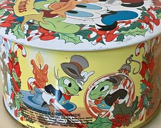 VINTAGE MICKEY & DONALD TIN