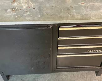 CRAFTSMAN WORK BENCH/TOOL BOX