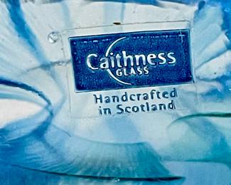 CAITHNESS GLASS PAPERWEIGHT HANDCRAFTED IN SCOTLAND