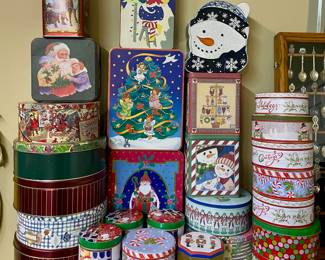 CHRISTMAS TINS