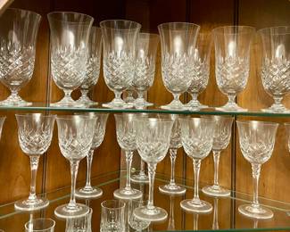 WATERFORD “CASTLEMAINE” (CUT) CRYSTAL STEMWARE