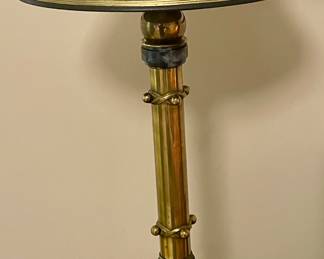 MARBLE/BRASS LAMP #3