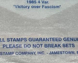 RUSSIA  "VICTORY OVER FACISM" 1985 QTY - 4