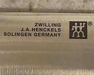 J.A. HENCKELS KNIVES/UTENSILS/BLOCK