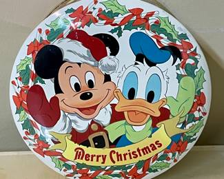 VINTAGE MICKEY & DONALD TIN