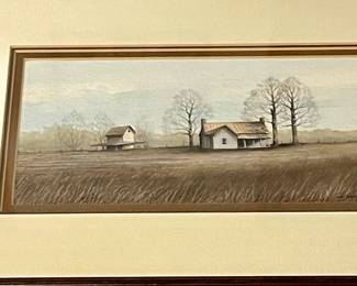 SMALL FRAMED/MATTED PRINT