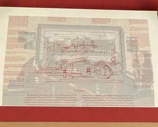 "DEDICATION"  REMARQUE LITHOGRAPH by WARD NICHOLS, SIGNED/NUMBERED 9/25