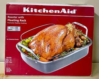 KITCHENAID ROASTER WITH FLOATING RACK
