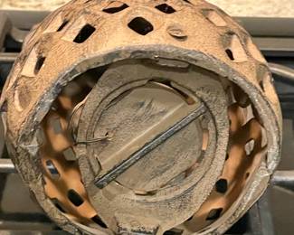 CAST IRON PINEAPPLE LANTERN