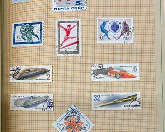 POSTAGE STAMPS OF THE USSR - SPORT TOURISM 