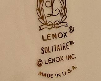 LENOX "SOLITAIRE" PATTERN