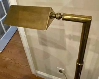 ADJUSTABLE BRASS FLOOR LAMP  (2-AVAILABLE)