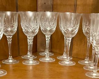 WATERFORD “CASTLEMAINE” (CUT) CRYSTAL STEMWARE