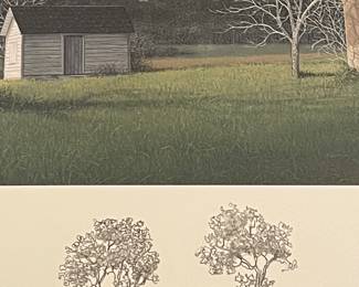 "BREAKTHROUGH"  REMARQUE PRINT by WARD NICHOLS, SIGNED/NUMBERED 9/25