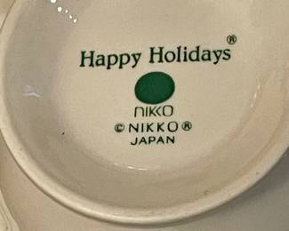 80-PCS "HAPPY HOLIDAYS" by NIKKO - JAPAN