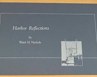 "HARBOR REFLECTIONS"  REMARQUE LITHOGRAPH by WARD NICHOLS, SIGNED/NUMBERED 9/25