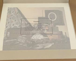 "APPROACH"  REMARQUE PRINT by WARD NICHOLS, SIGNED/NUMBERED 9/25