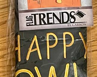 *NEW*  "HAPPY OWL OWEEN" FLAG