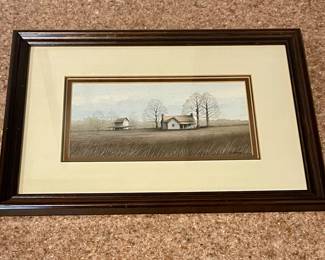 SMALL FRAMED/MATTED PRINT