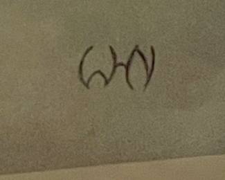 FRAMED/MATTED “SLEDDING TIME”  by WARD NICHOLS, REMARQUE, SIGNED/NUMBERED  9/25