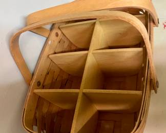 LONGABERGER DIVIDED BASKET