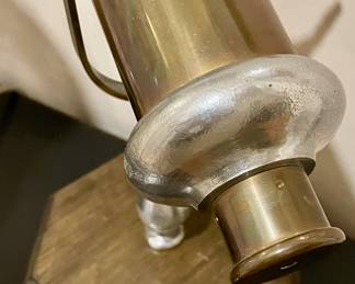 BRASS KALEIDOSCOPE ON PEDESTAL/PLATFORM