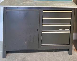 CRAFTSMAN WORK BENCH/TOOL BOX