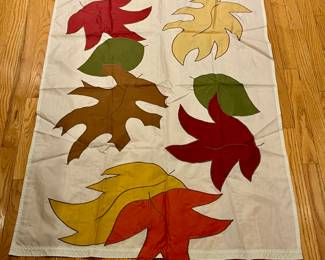 FALL LEAVES FLAG