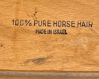 VINTAGE HORSE HAIR BRUSH
