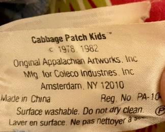 VINTAGE CABBAGE PATCH DOLL