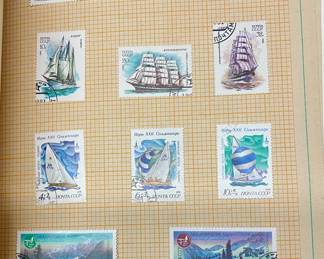 POSTAGE STAMPS OF THE USSR - SPORT TOURISM 