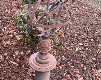 ARMILLARY SUNDIAL GARDEN ORNAMENT
