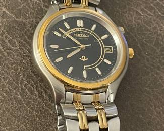 SEIKO 5M42-0A19 WRIST WATCH