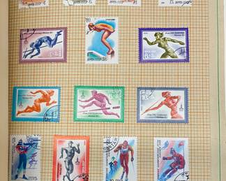 POSTAGE STAMPS OF THE USSR - SPORT TOURISM 