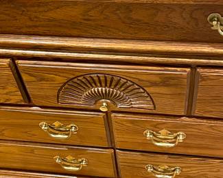 OAK DRESSER