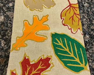FALL BURLAP MINI GARDEN FLAG