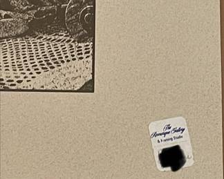 "APPROACH"  REMARQUE PRINT by WARD NICHOLS, SIGNED/NUMBERED 9/25