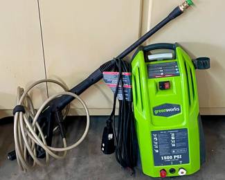 GREEN WORKS ELECTRIC PRESSURE WASHER