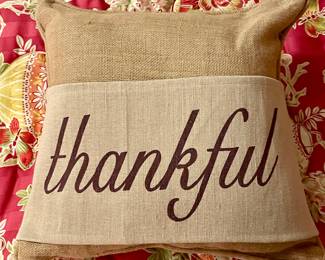 THANKFUL PILLOW
