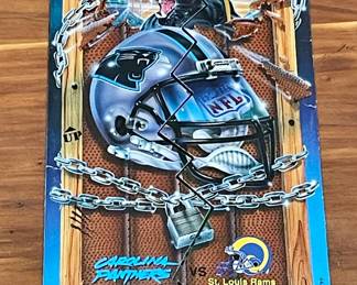 CAROLINA PANTHERS INAUGURAL REGULAR SEASON HOME GAME TICKET PORTFOLIO - GAME 3