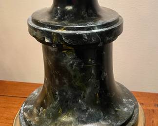 MARBLE/BRASS LAMP  (2-AVAILABLE)